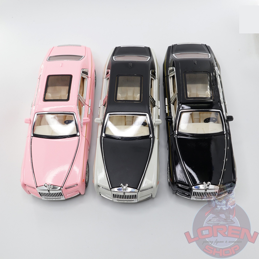 Mô hình Ô tô kim loại Rolls Royce Phantom VIII, xe siêu sang đồ chơi tỷ lệ 1:32 dài 17cm lorenshop