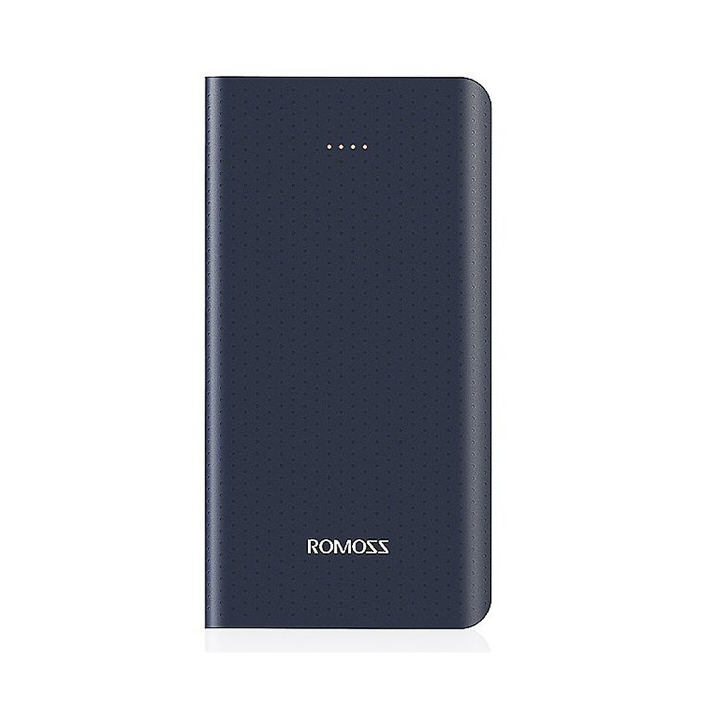 Pin sạc dự phòng Romoss Sense 10 10.000mAh cao cấp (Đen) - Hãng phân phối chính thức