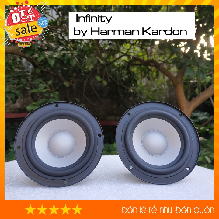 Loa mid bass Infinity khung thép chậu gốm 4R 40W - Hàng cực hiếm, chất âm cực hay