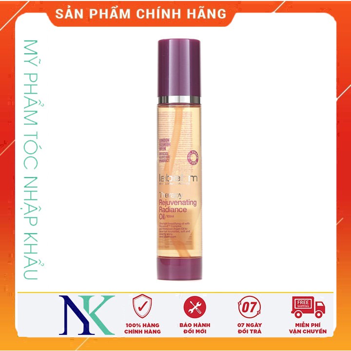 Tinh dầu chống lõa hóa và làm mền mượt cho tóc label.m Therapy Age- Defying Radiance Oil 100ml