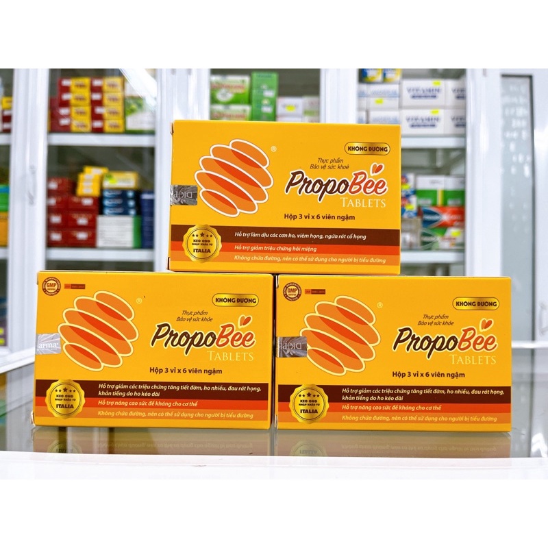 ✅ Viên ngậm và Xịt họng Propobee giúp tăng sức đề kháng giảm ho và đau rát họng