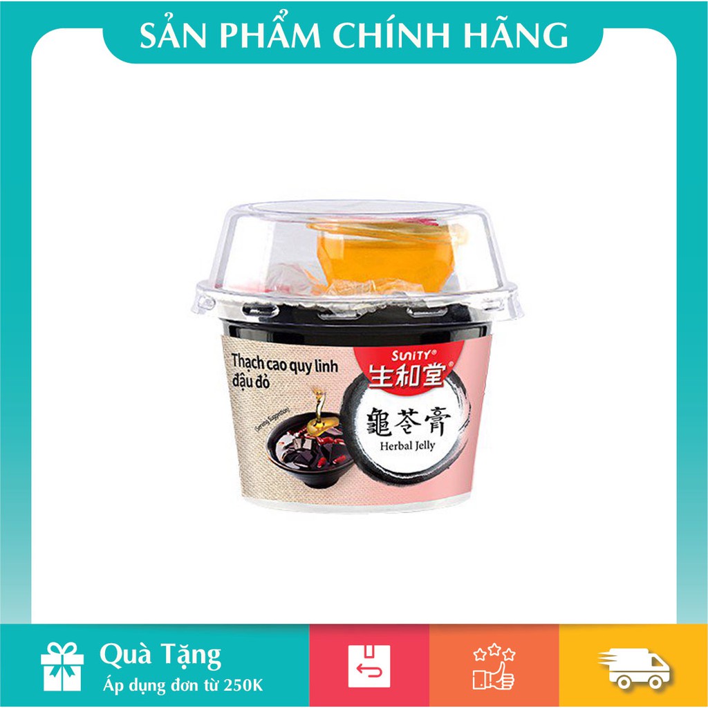 [HÀNG CHÍNH HÃNG] Thạch Cao Quy Linh Đậu Đỏ