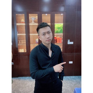 sơ mi đũi cổ tàu cao cấp