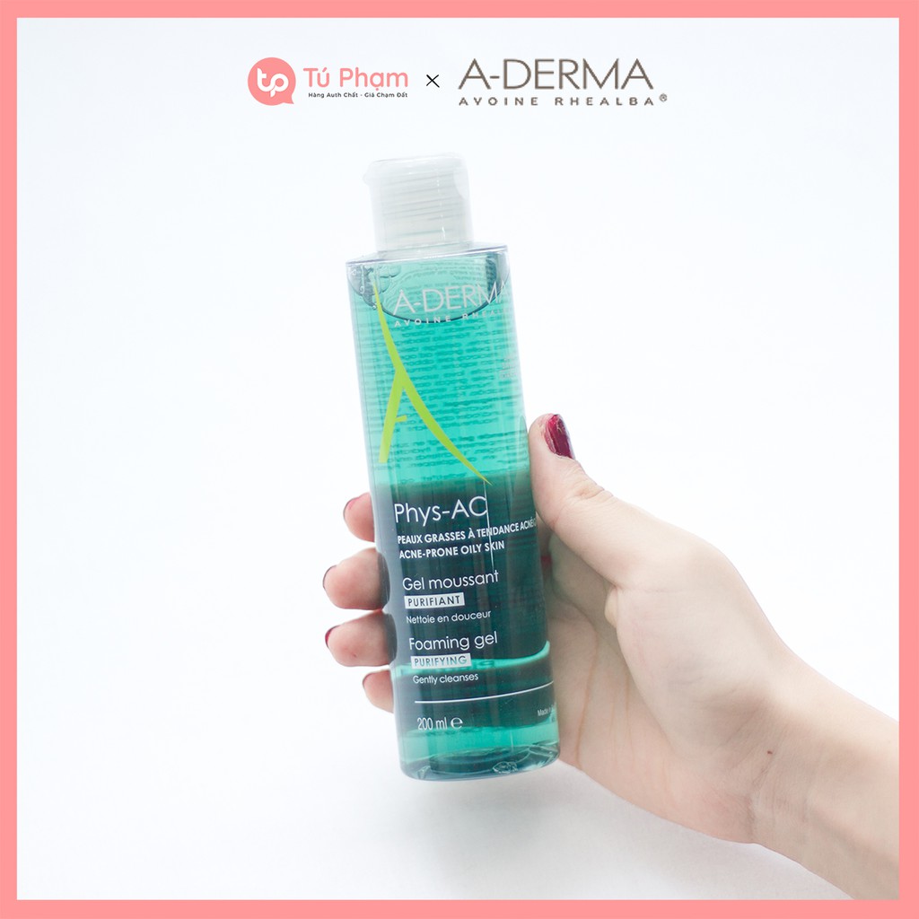 Sữa Rửa Mặt A-Derma Gel Moussant Purifiant Phys-Ac | BigBuy360 - bigbuy360.vn