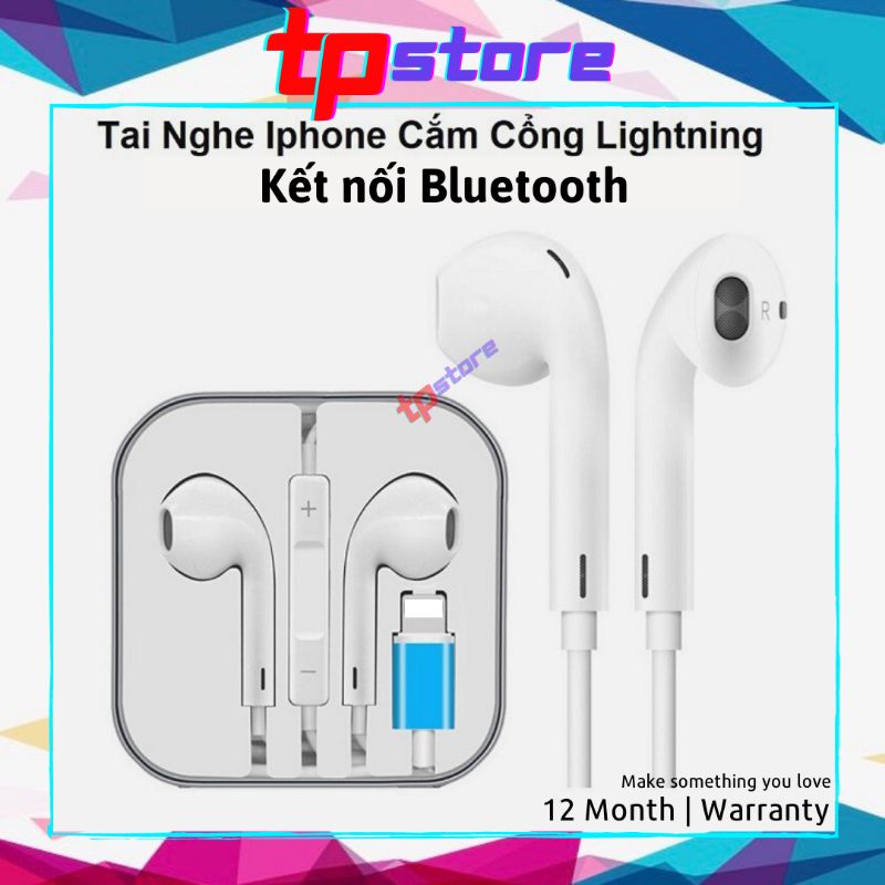 Tai Nghe Cổng Lightning Hiển Thị Cửa Sổ Tự Kết Nối Bluetooth, Giành Cho ip7 đến 12proMax-TP Store