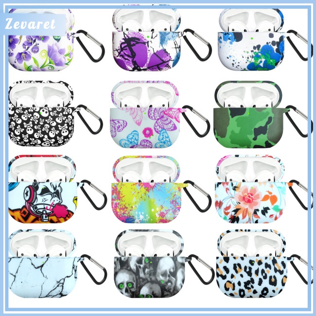 Vỏ Bọc Silicone Mềm Dày 2.5mm Bảo Vệ Hộp Sạc Tai Nghe Bluetooth Zevaret