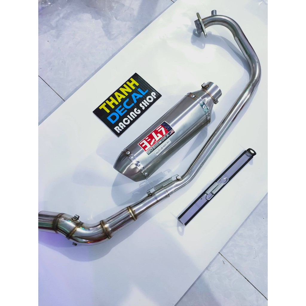 Pô yosimua đủ màu lắp full cổ 2 khúc lắp cho sirius