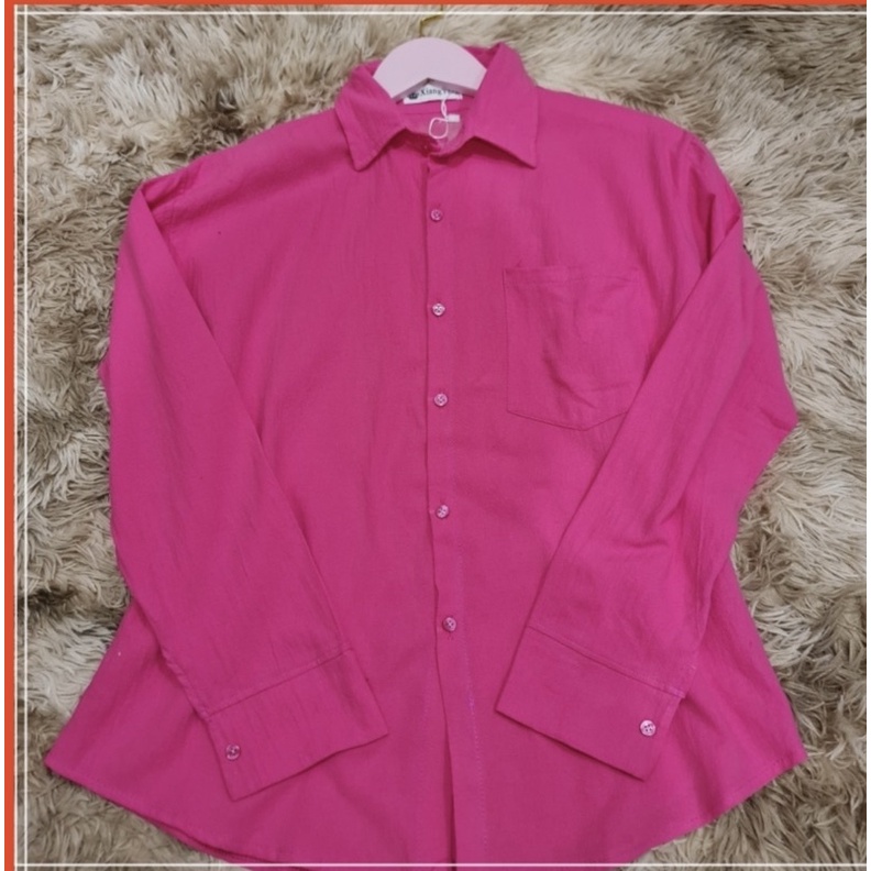 |pass| Sơmi hồng cánh sen