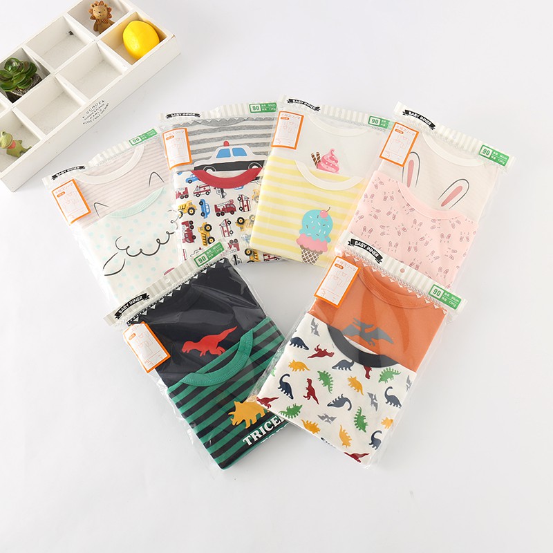 Set 2 Áo Ba Lỗ Cho Bé Trai Và Bé Gái vải cotton sợi tre mát lạnh Hàng Quảng Châu cao cấp phù hợp cho mùa hè AO3 Bế Bế