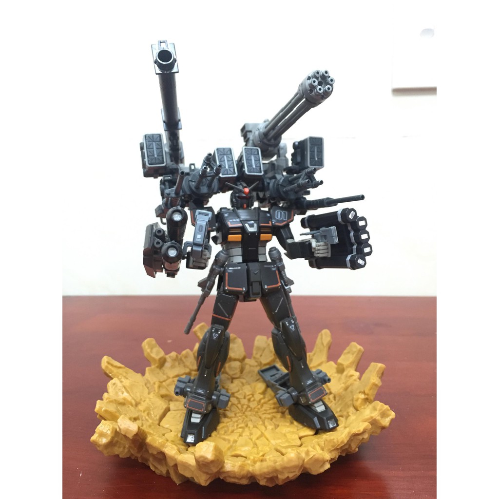 Hiệu ứng đất vỡ các màu (dành cho figure và gunpla)