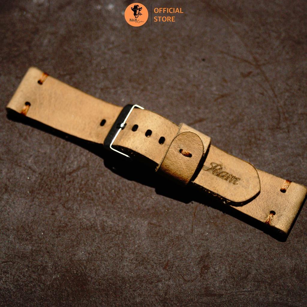 Dây Đồng Hồ Da Bò Mộc - RAM V3