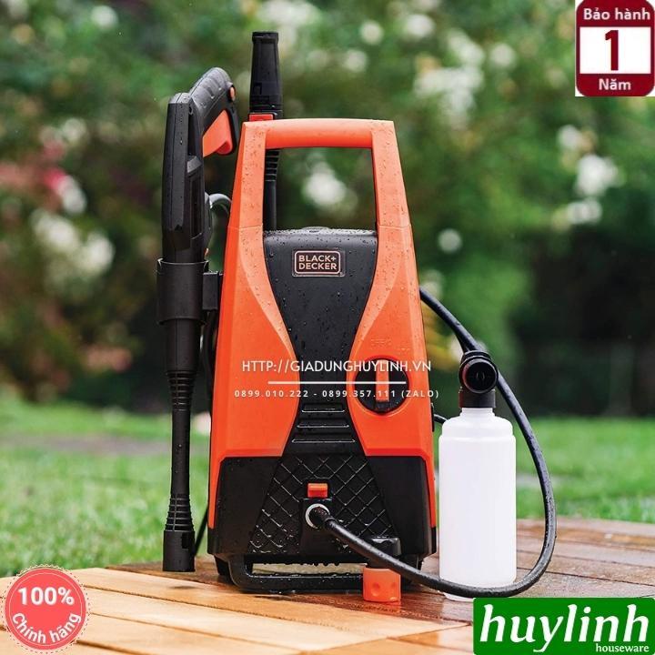 Máy xịt rửa xe cao áp Black Decker PW1450TD-B1