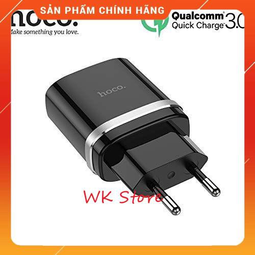 củ sạc nhanh Hoco c12Q, sạc nhanh 18w (BH 1 năm)