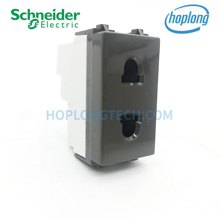 [CHÍNH HÃNG] 84426SUS_BZ_G19 Ổ cắm đơn 2 chấu 10A màu trắng dòng ZenceloA SCHNEIDER