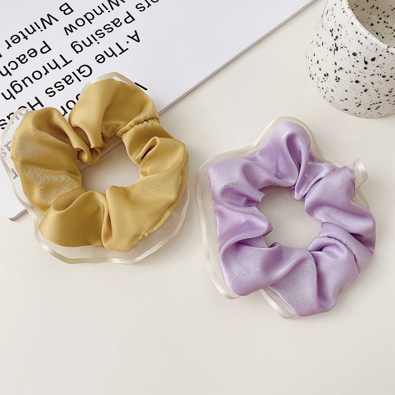 Dây Thun Cột Tóc Màu Trơn Thiết Kế Mới