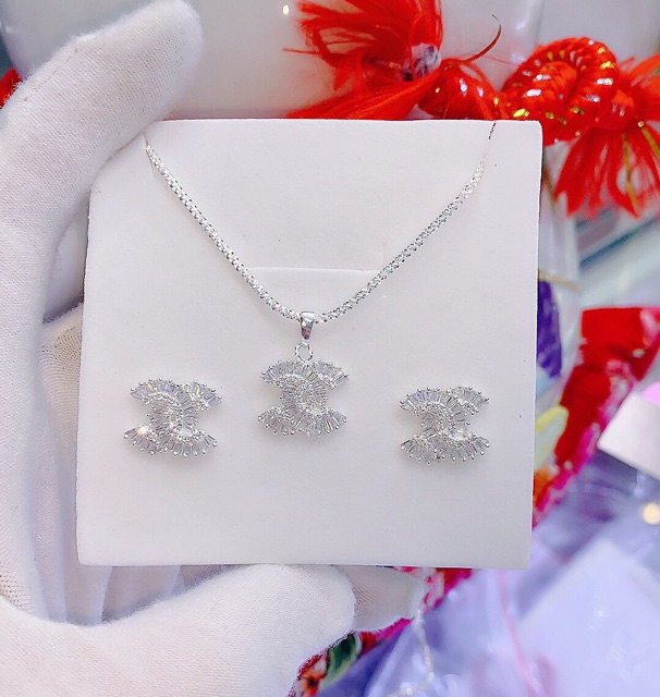 DÂY CHUYỀN BẠC NỮ✨CHOCKER  LẤP LÁNH BẠC S925