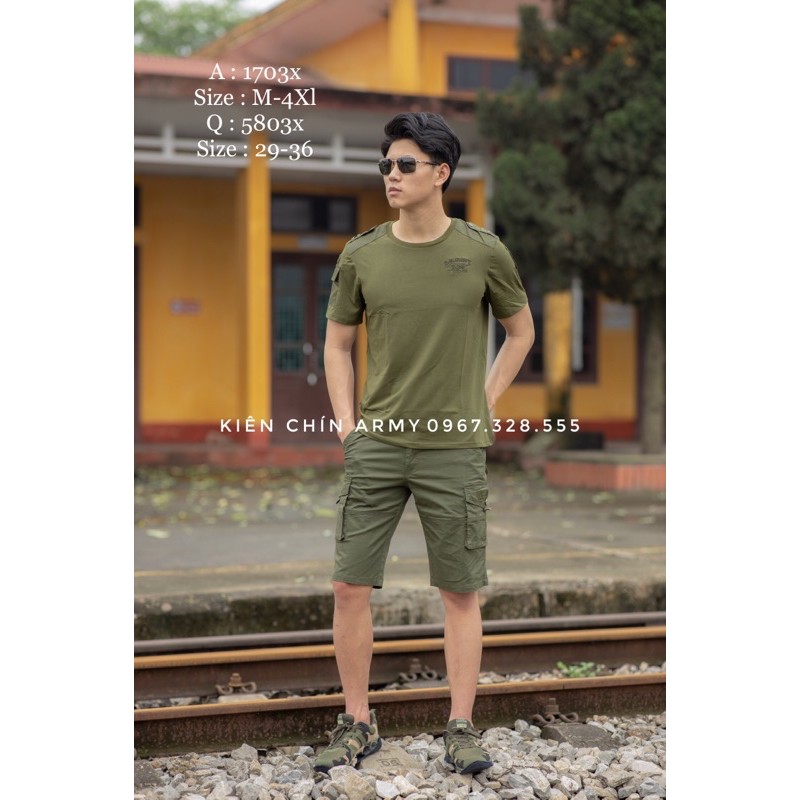 QUẦN NGỐ KAKI LÍNH