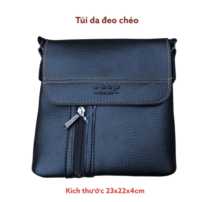 Túi da đeo chéo nam đựng iPad đồ cá nhân -Túi da nam hàng công ty Thái Thịnh sản xuất tại Việt Nam
