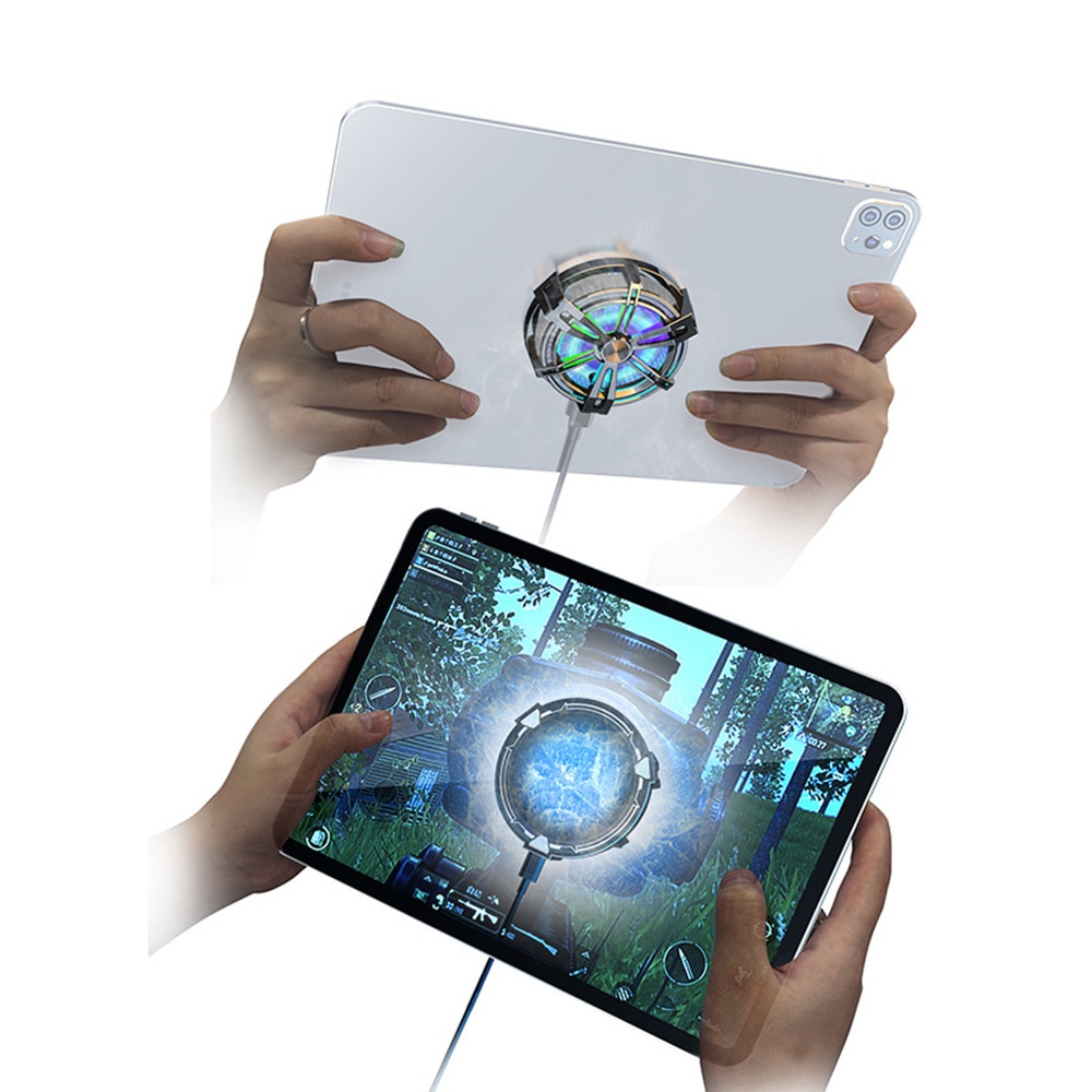 1 cặp quạt tản nhiệt làm mát chơi game cho điện thoại/máy tính bảng X12