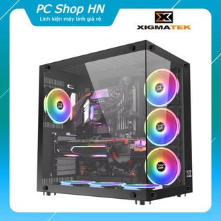 Vỏ case máy tính Xigmatek AQUARIUS PLUS - BLACK (EN46454)