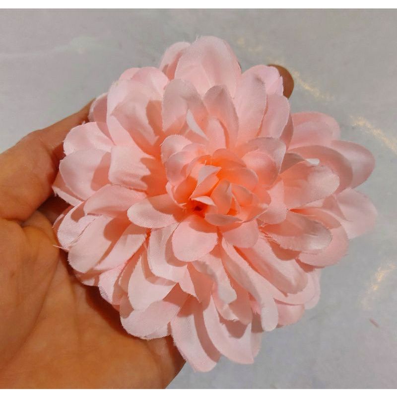 ĐẦU BÔNG HOA GIẢ ĐẦU BÔNG THƯỢC DƯỢC ,DÙNG CẮM BÌNH ,CẮM GIỎ