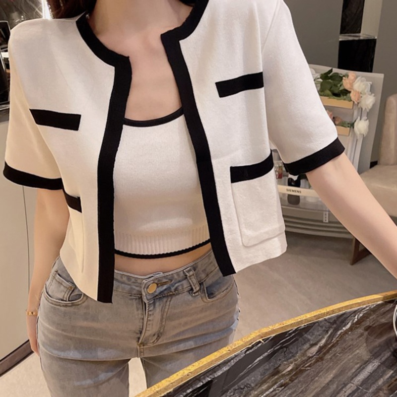 Bộ 2 Áo Khoác Cardigan Dài Tay Thời Trang Nữ Tính