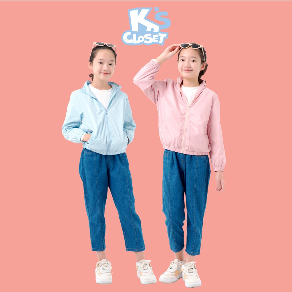 Áo Gió Cho Bé Gái (3-9 Tuổi) K's Closet K046NIF TM