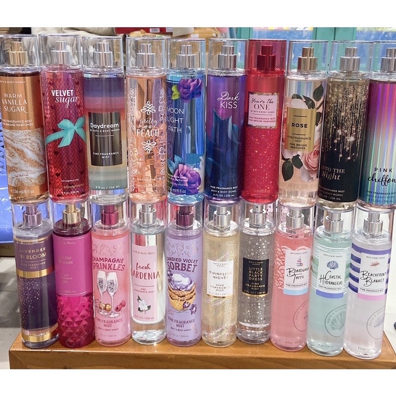 𝗫𝗶̣𝘁 𝗧𝗵𝗼̛𝗺 Body Mist Bath & Body Works