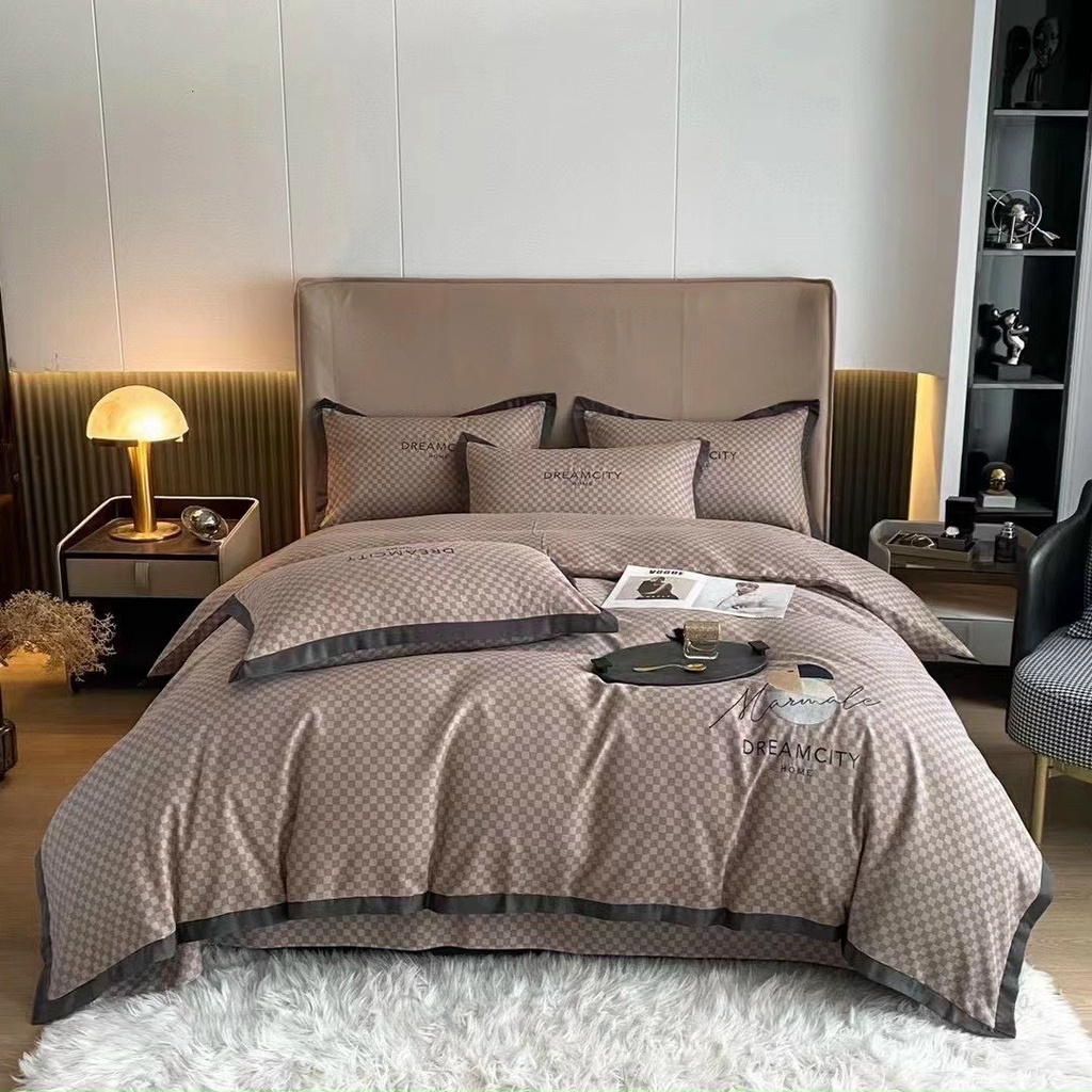 Bộ Chăn Ga Cotton Linen DREAM CITY Thế Hệ Mới