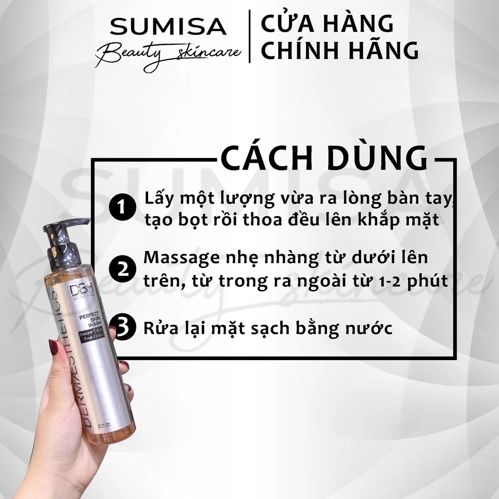 Sữa rửa mặt DBH Perfect Skin Wash