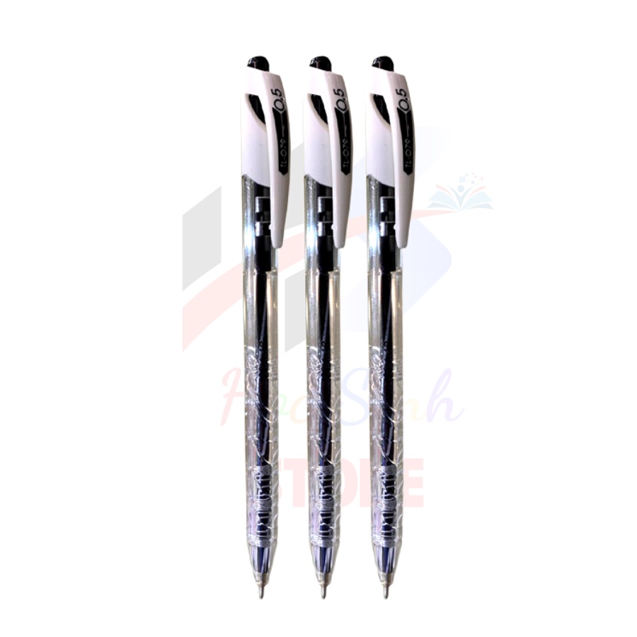 Hộp 20 cây bút bi Thiên Long ngòi 0.5mm TL079 ( Xanh, đỏ, đen )