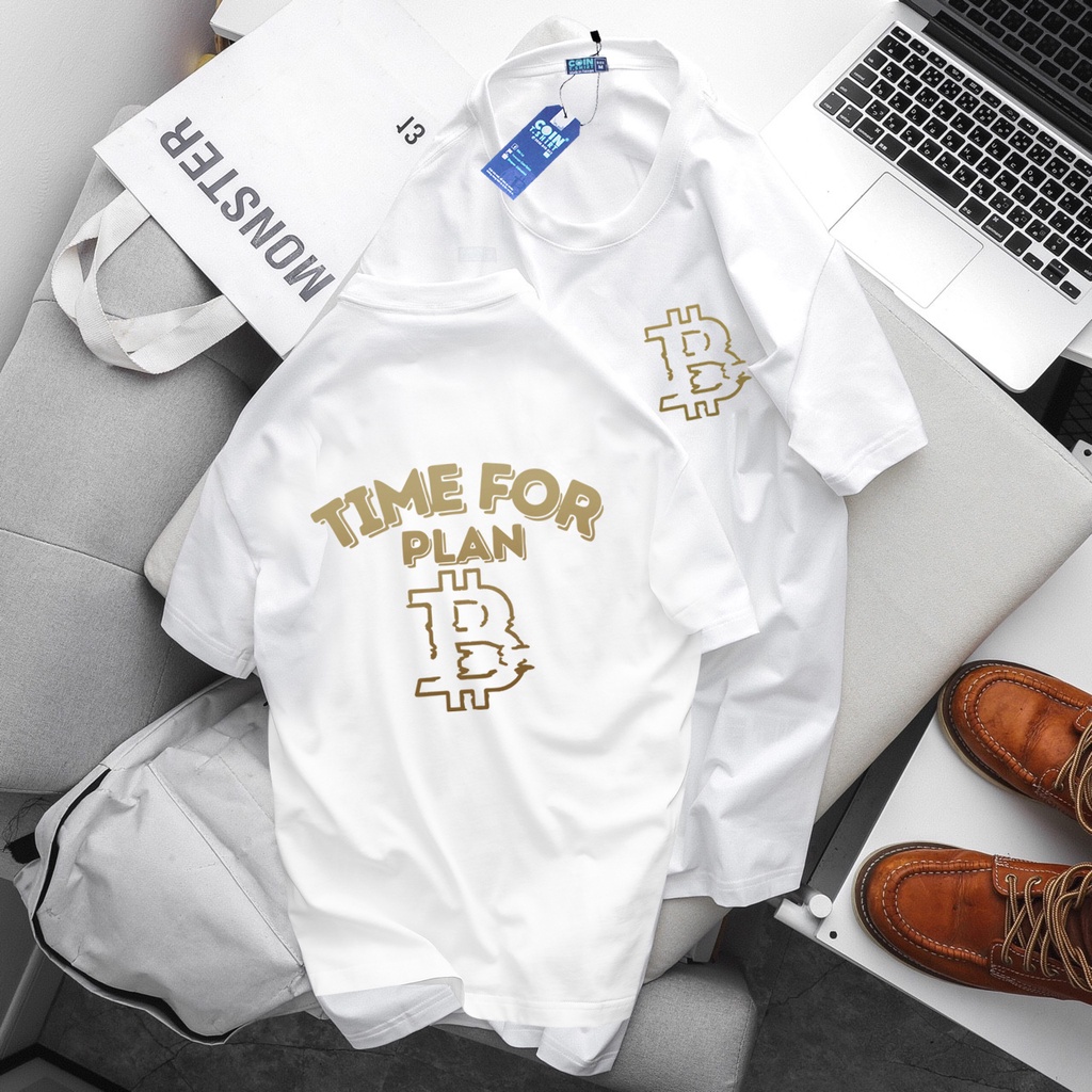 Áo thun cao cấp PLAN B, Bitcoin, Binance, Cointshirt, Crypto