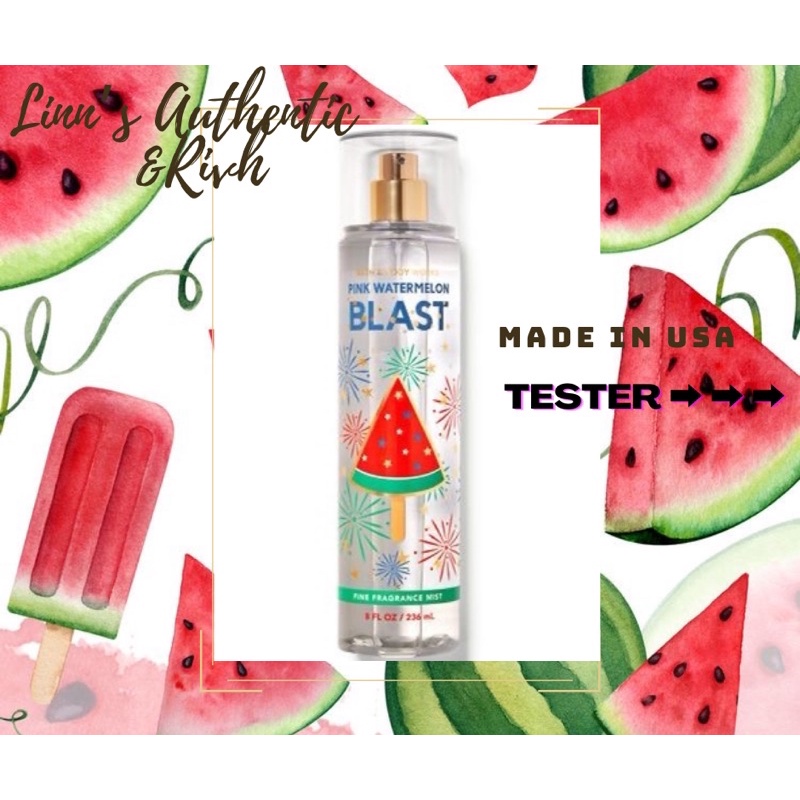 PINK WATERMELON BLAST - Xịt Thơm Toàn Thân Body Mist Bath & Body Works