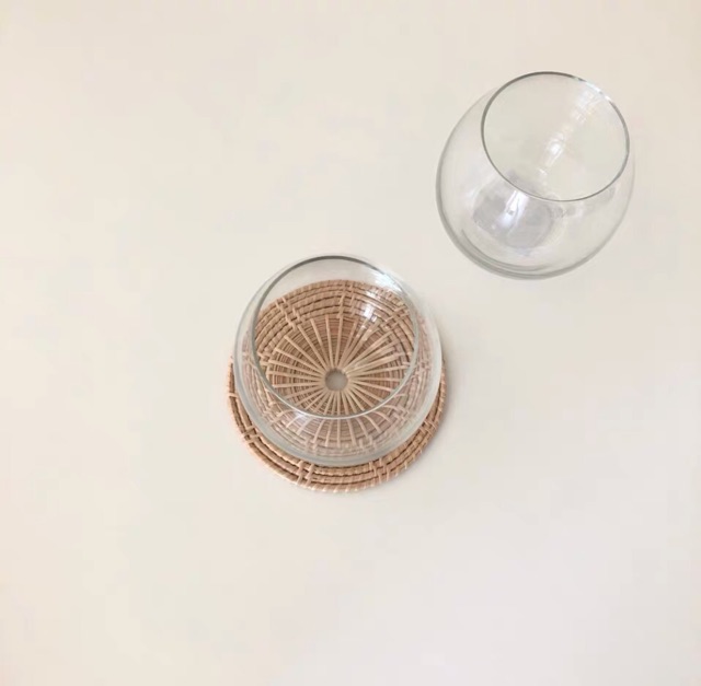 LY CỐC THỦY TINH TRÒN BONBON, ĐÁY MỎNG PHONG CÁCH HÀN QUỐC | BigBuy360 - bigbuy360.vn