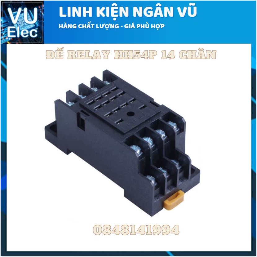 Relay 24V 14 chân 5A, Rơ le trung gian, relay 14 chan 24V