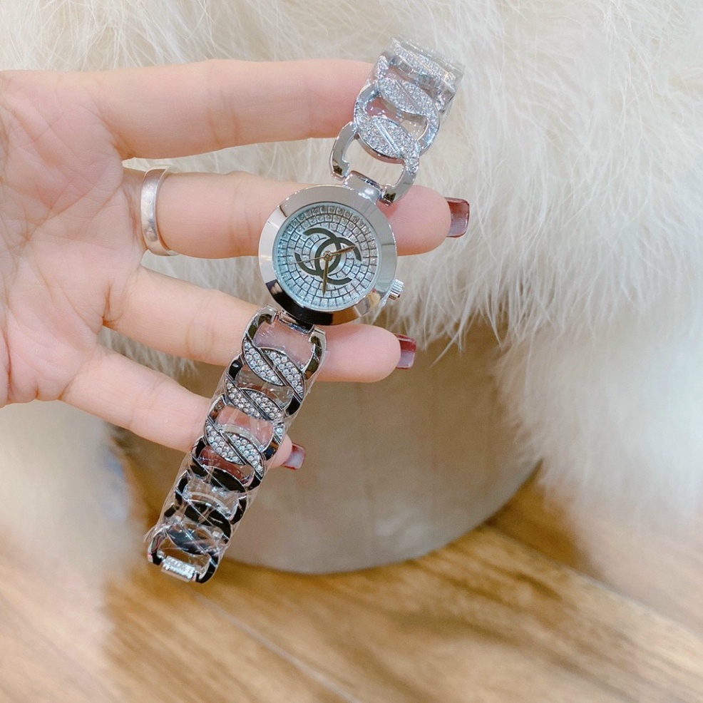 Đồng hồ CHANLE nữ dây kim loại thiết kế tinh tế sang trọng, chống nước , bảo hành 12 tháng