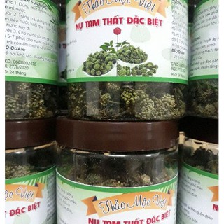 Nụ hoa tam thất khô lọ 150g