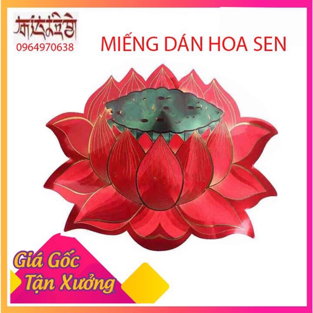 MIẾNG DÁN HOA SEN
