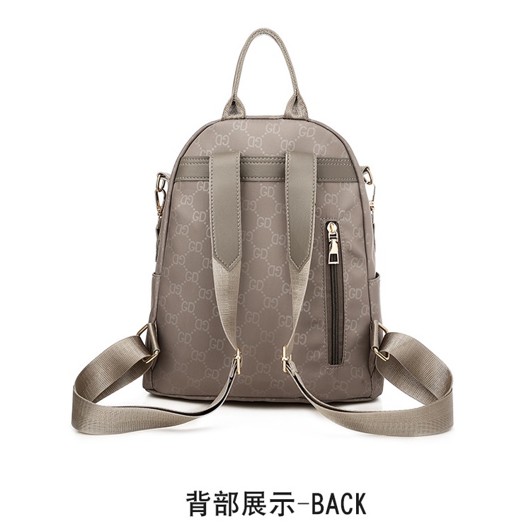 Balo Vải oxford In Họa Tiết Đơn Giản Thời Trang Cho Nữ