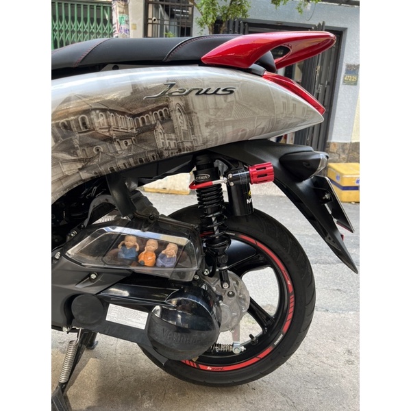 Ốp Pô E Trong Suốt Xe Janus 125, Mio 125, Mio M3, X Ride