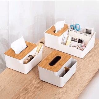 Hộp Đựng Giấy Ăn Nắp Gỗ