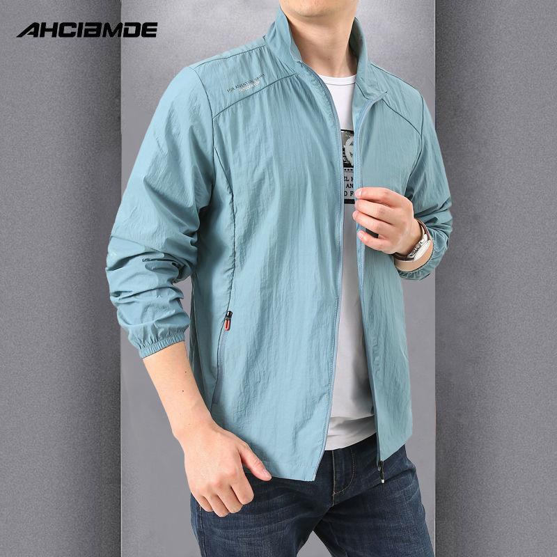 Áo Khoác Thể Thao Chống Nắng Cổ Đứng Siêu Nhẹ Thoáng Khí Cho Nam | BigBuy360 - bigbuy360.vn