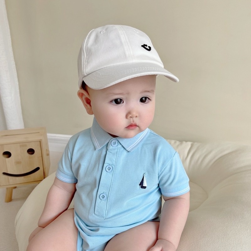 Bộ áo liền quần tam giác thời trang mùa hè cho bé trai