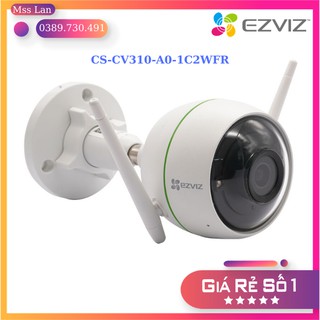 Camera ip wifi ngoài trời Ezviz C3WN 2Mp tích hợp mic thu âm