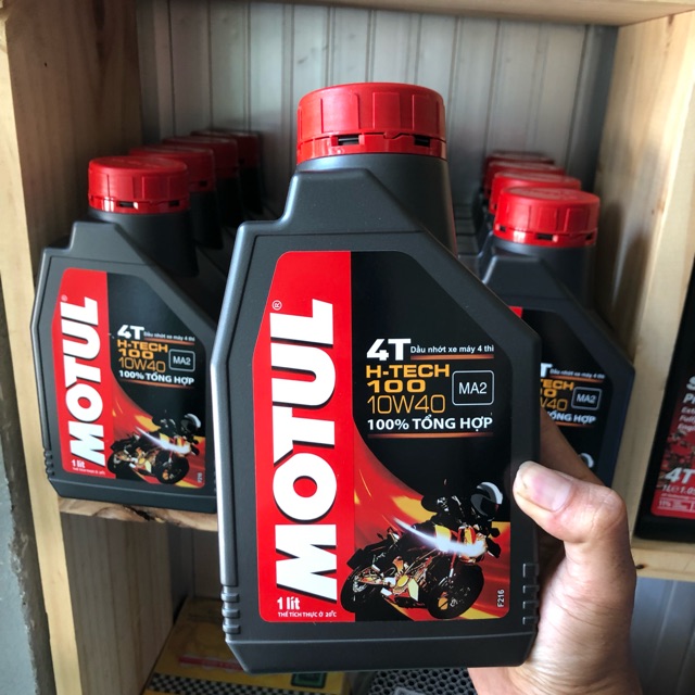 Nhớt MOTUL H-tech 100 10w40 tổng hợp