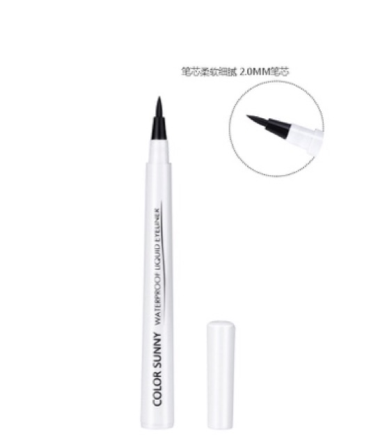 ( TẶNG KHUÔN KẺ ) KẺ MẮT DẠ WATEROOF COLOR SUNNY | BigBuy360 - bigbuy360.vn