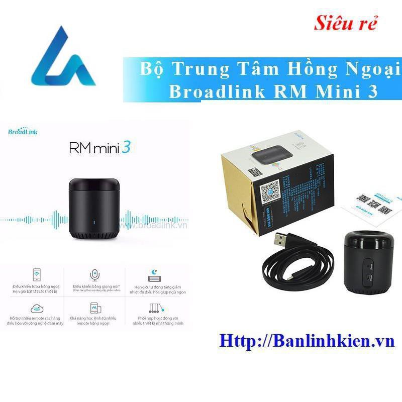 [Sốc] [Siêu rẻ] Bộ Trung Tâm Hồng Ngoại Broadlink RM Mini 3 HD TP