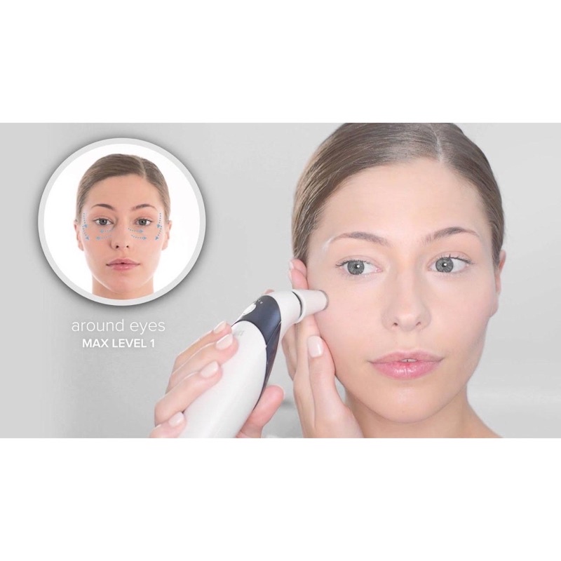 Máy hút mụn đầu đen- Máy siêu mài mòn kim cương cầm tay HoMedics công nghệ Microdermabrasion MDA-100