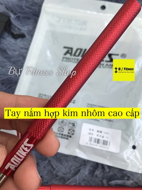 Dây Nhảy Thể Dục Aolikes Tay Nắm Hợp Kim Nhôm Chắc Chắn Bền Bỉ