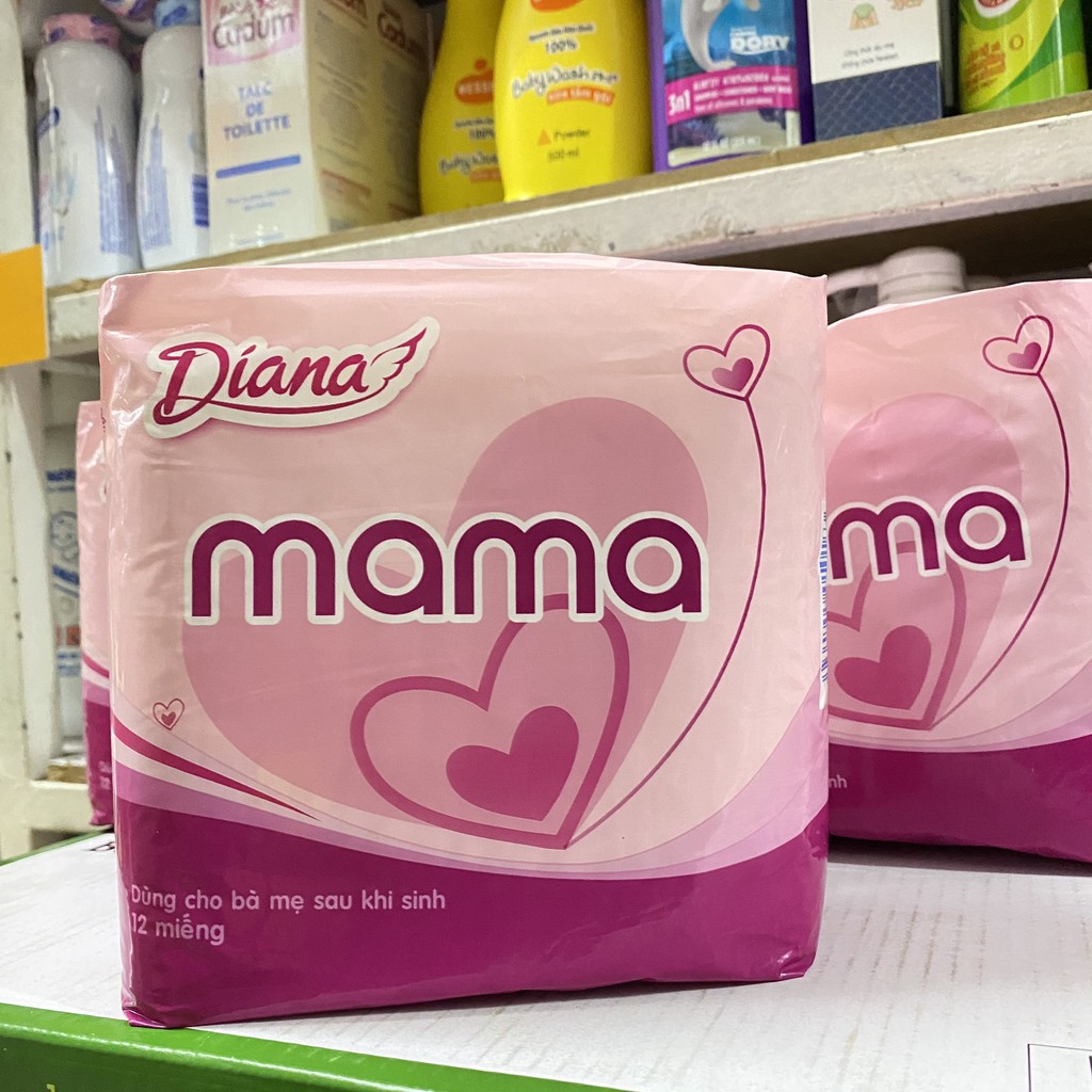 Băng vệ sinh Mama gói 12 miếng dành cho mẹ sau sinh